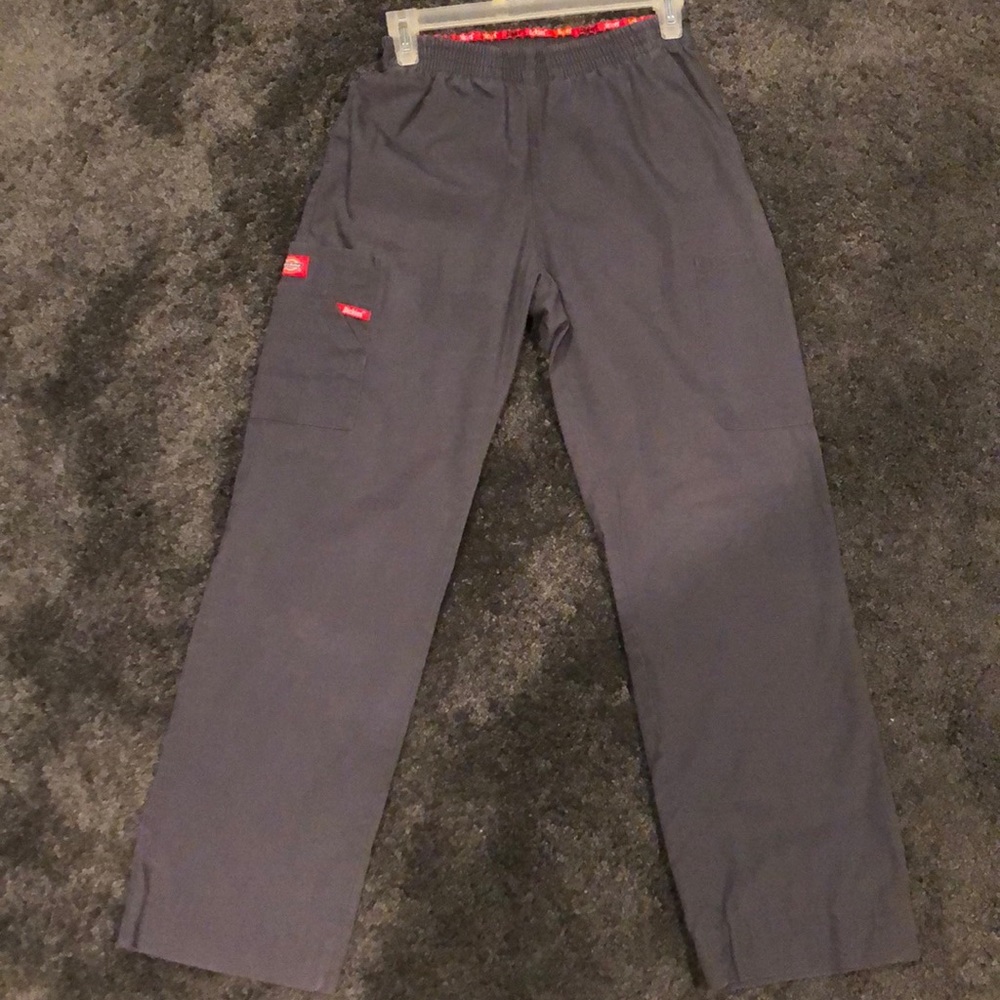 Scrub bottoms, Dickies.